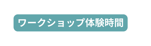 ワークショップ体験時間