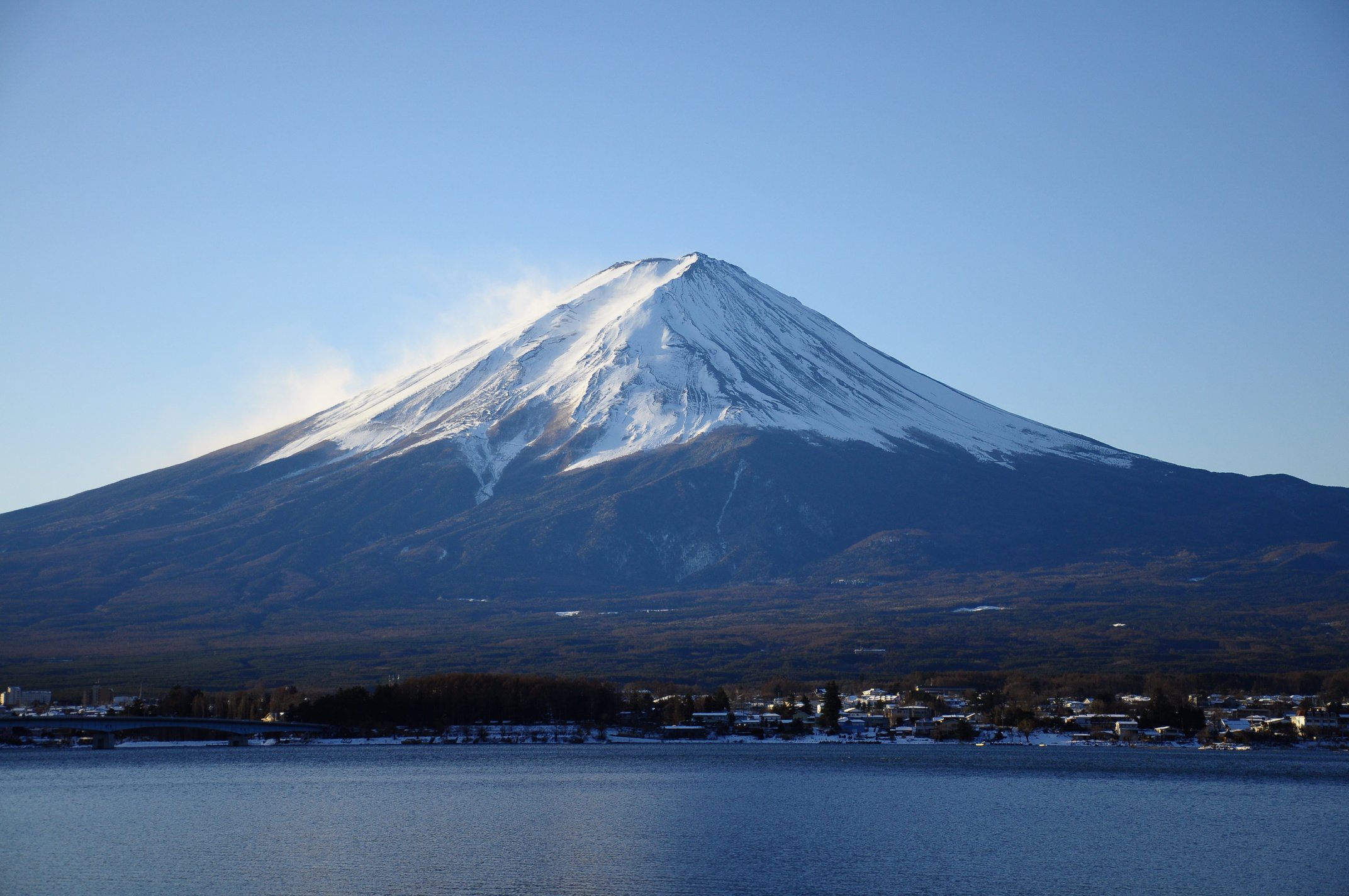 View of Mount Fuji